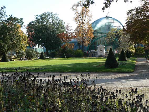 The grounds & palm house at Serres d'Auteuil
